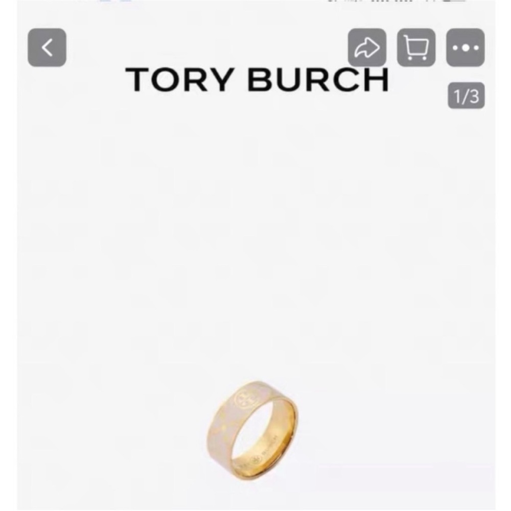 Tory Burch ring size7 - Picture 3 of 6